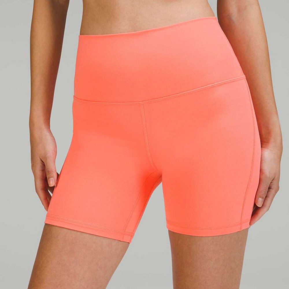 Lululemon Align High-Rise Short 6" Raspberry Cream sz 4 NWT